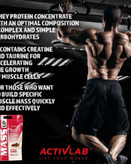 MASS UP ACTIV LAB حاوی با کیفیت ترین کنسانتره پروتئین