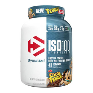 پروتئین وی ایزوله هیدرولیزه دایماتیز ISO100 – 100% وی خالص 5 پوند - Cocoa Pebbles